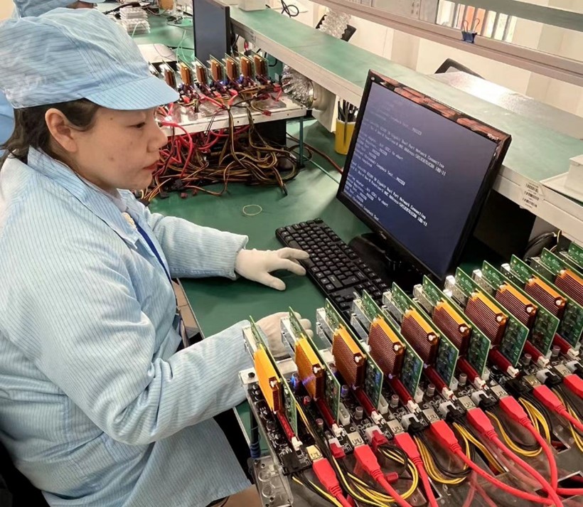 測試光潤通萬兆網(wǎng)卡 測試光潤通萬兆網(wǎng)卡